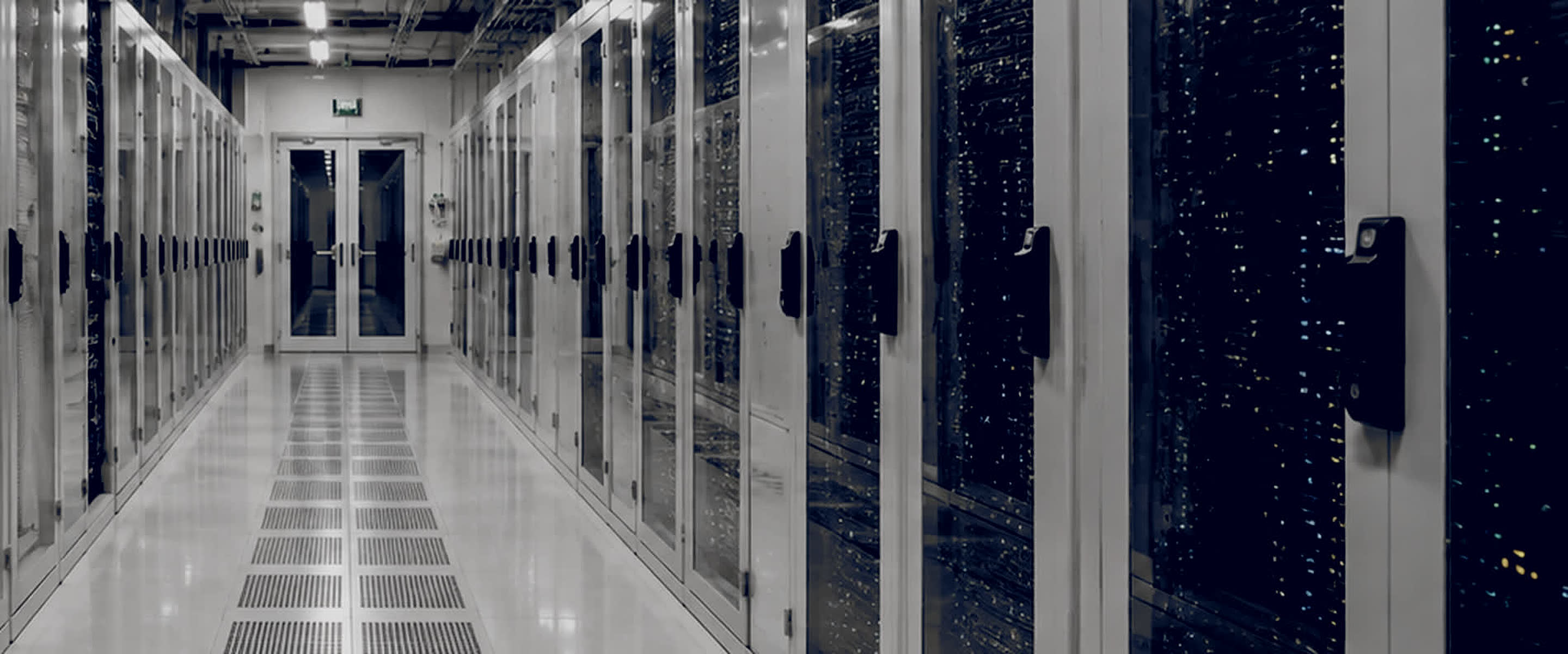 Cabinet run in a production data hall
